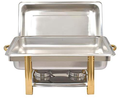 Buffet Wärmebehälter Warmhaltebehälter Thermobehälter für Epeisen Essen | 9L Kapazität | Tropffreie Wasserwanne | Vielseitig einsetzbar