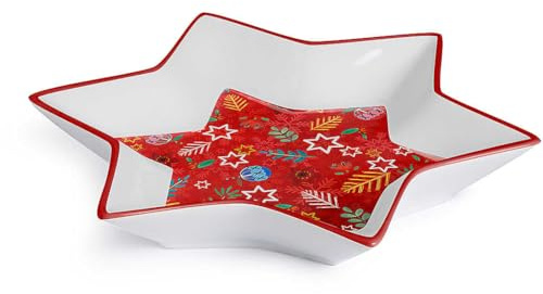 Egan Weihnachtstablett Stern rot 21 cm x 21 cm Referenz: 120078