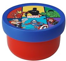 Mepal - Fruttiera Campus - Porta pranzo per frutta per bambini - Per lavastoviglie e microonde - Senza BPA - 300 ml - Avengers