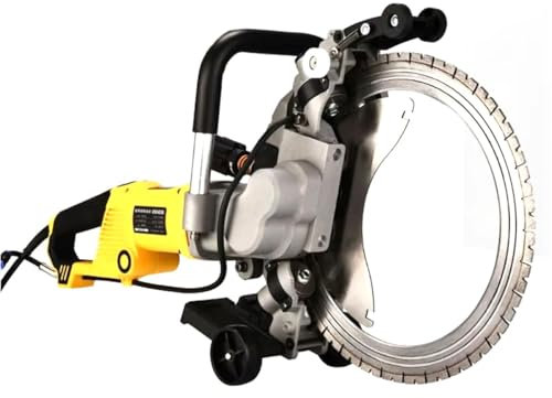 HLGKBY Electric Concrete Saw, 5000W, 29CM Cut Depth, 40Teeth Blade, Soft Start Technology, For Cutting Concrete, Stone, Metal