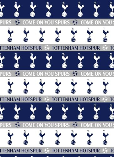 Tottenham Hotpur FC Geschenkpapier, 3 m, Fußball-Geschenkpapier