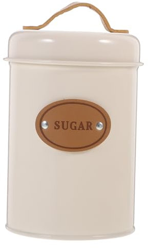 NAMOARLY Airtight Sugar Canister Lid for Coffee and Tea Storage Elegant Design for Kitchen Organization Food-grade Material