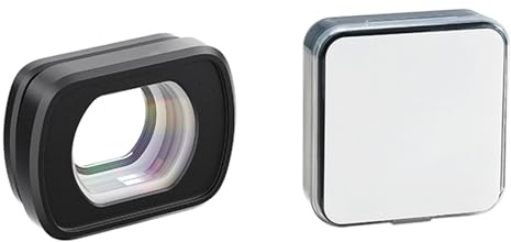 ZLiT Objectif macro magnétique et filtre grand angle pour appareil photo DJI Osmo Pocket 3 (objectif grand angle)