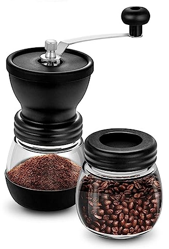 FENGJISUN Molinillo Café para Casa Molinillo De Café Manual, Molinillo De Granos De Café, Molinillo De Café Manual Portátil