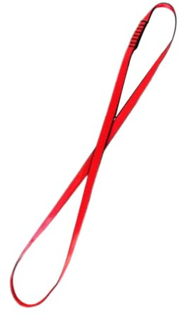 Zanthicia Heavy Duty Climbing Sling Rope 30cm Loop High Strength Outdoor Gear For Rock Climbing And Canyoning Activities Outdoor Rappelling Equipment Mountaineering Loop, Red, 60 cm