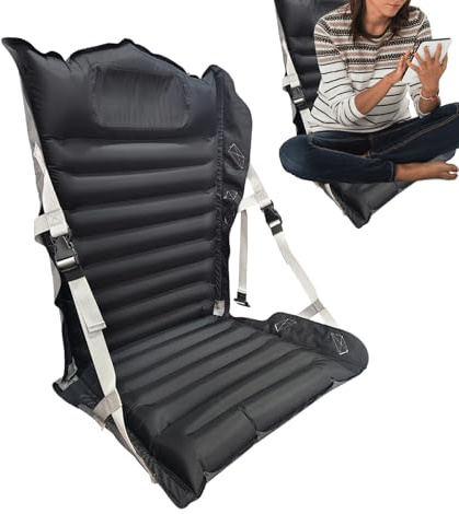 Cojín para Estadio,Impermeable Portátil Hinchable | Esterilla de Asiento para Camping,para conducir, para camión, para barco, para avión, para silla de ruedas, para camping, para picnic y para