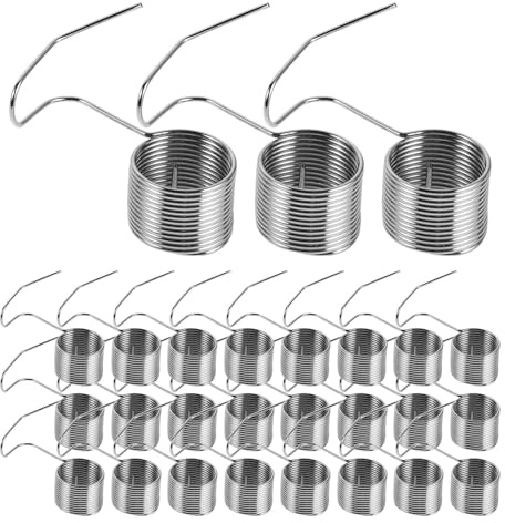 Zerodeko Thread Tensioner Spring with Accurate Tension Calibration Iron Material 50pcs and Quick Installation for Industrial Sewing Machines Suitable for Factories and Clothing