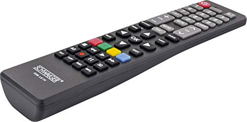 Schwaiger UFB100LG 533 Ersatzfernbedienung für LG TV Geräte schwarz