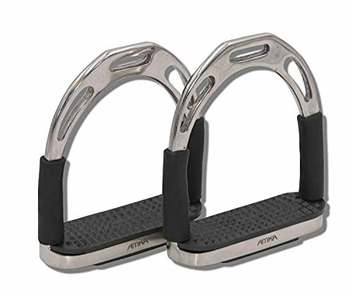 AMKA Sicherheitssteigbügel Steigbügel mit 3 Ösen mit Gelenk