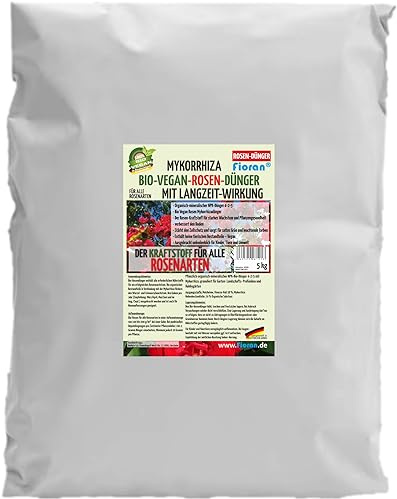 Fioran® Bio Rose 1 Kg mit Mykorrhiza organischer Bio-Vegan Intensiv Dünger Langzeitwirkung