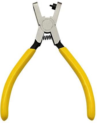 GOIYZTTR Pinza per punzonatura, Pinza Fora Cinturini Orologi Hole Puncher con Una Presa Sicura per Puncher Watch Repair Tool