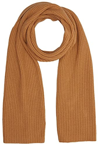 s.Oliver Damen Strickschal aus Wollmix Scarf 2119541, Farbe:Brown