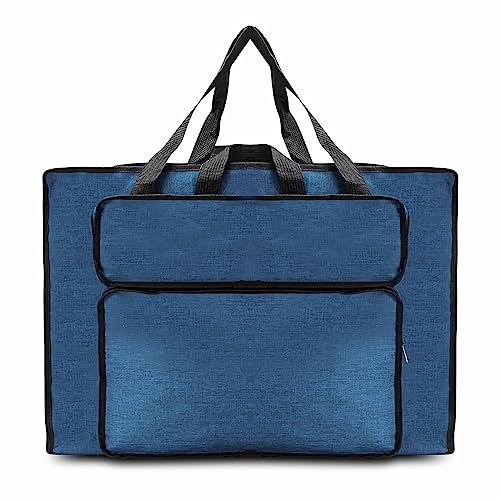 Borsa da Tavolo da Disegno A2/A3 Impermeabile Artista Borsa da Disegno in Tela Portatile per il Trasporto e Stoccaggio Schizzo Pittura Portfolio Tote