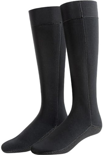 HiyyFloy Neoprensocken, Neoprenanzugsocken, Tauchsocken, rutschfeste Schwimmsocken, Flossensocken Für Damen Und Herren, Thermalwassersocken Zum Schnorcheln, Surfen, Segeln