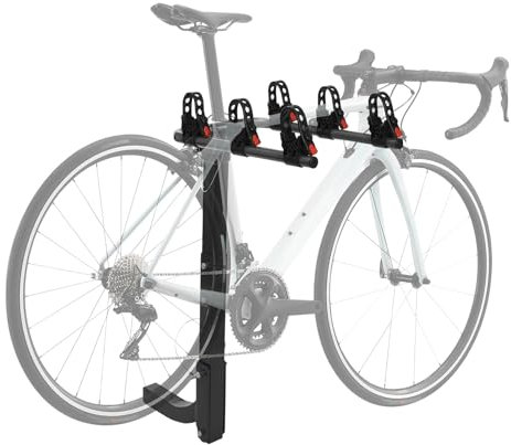 jiumxliu Fahrradträger für 3 Fahrräder bis 70 kg, Trunk Fahrradträger mit Gurten, Höhenverstellbar, für Kofferraum, Car, Truck, Van, SUV