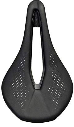 QTANZIQI Mountain Sport Fahrradsattel | Mountainbikes Pu atmungsaktiv weich | Stealth-Schwarz