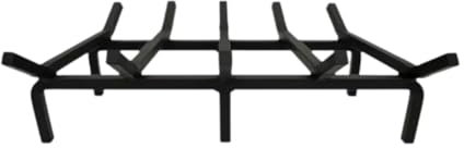 MagiDeal Brennholz Regal Kamin Holzlager Halter, Heavy Duty Indoor Metall Feuer Holz Rack, Feuer Holz Stapel Organizer Log Stacker Stand