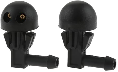 DWBXRRQS Auto Scheibenwaschdüsen Kompatibel Mit Peugeot Für 206 Auto Frontscheibe Wiper Washer Jet Düsen Ersatz 6438AV 6438E6 6438J2
