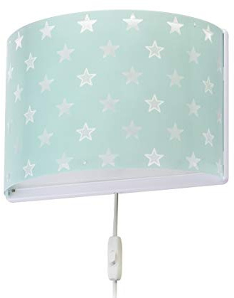 Dalber kinder Wandlampe, Kinderlampe Wandleuchte Sterne Stars Grün
