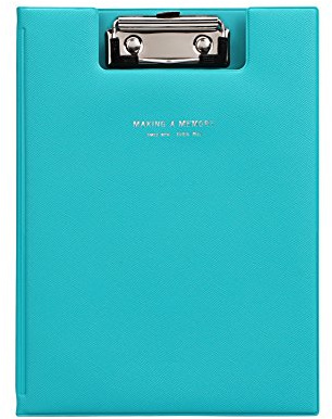 Klemmmappe Aufklappbar Schreibmappe A5 Schreibplatte Blockmappe Klemmbrettmappe Clipboard Büro Schule Dokumenten Organizer Kunststoffbezug Klemmbrett mit Deckel und Folientasche