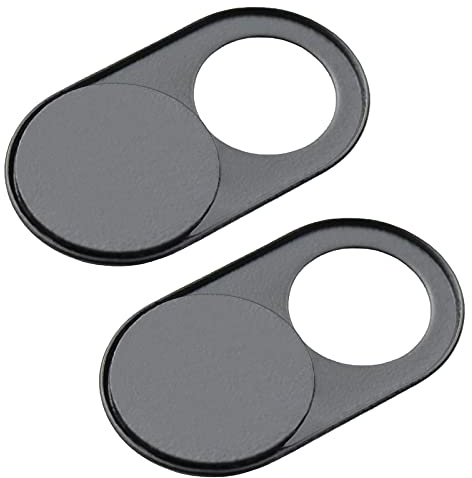 Spyshield 2X Handy-Kamera Abdeckung, Webcam Cover für Smartphone, Tablet, iPhone, Laptop | Metall