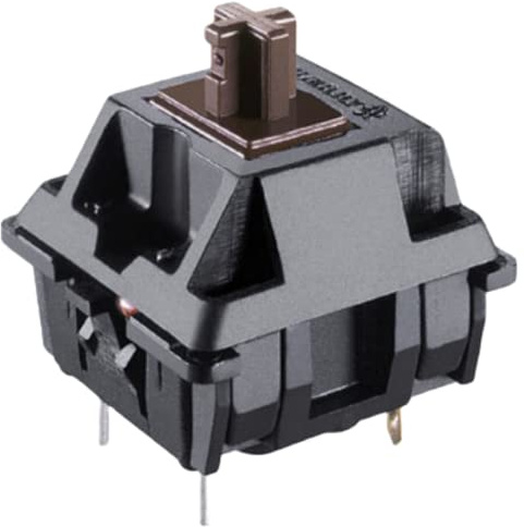 Pack de Switches Cherry MX pour Claviers Mécaniques | Plate Mounted | MX1AG1NN (Cherry Brown, 65 Pcs)