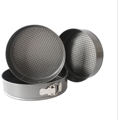 Set di teglie a molla, mini tortiera da 24 cm teglia tonda per cheesecake, teglia a molla antiaderente e a prova di perdite, adatta per mini cheesecake pizza e quiche (dimensioni: 14 cm) (22 cm)