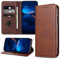 DENDICO Case for Galaxy S9 Plus, Classic PU Leather Magnetic Wallet Case, Flip Folio Protective Phone Cover Compatible with Samsung Galaxy S9 Plus, Brown