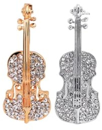 ARFUKA 2 Stück Silber Brosche Pins Anstecknadel Set Brosche Pins Anstecknadel Geschenk für Männer und Frauen Kleidung Taschen Jacken