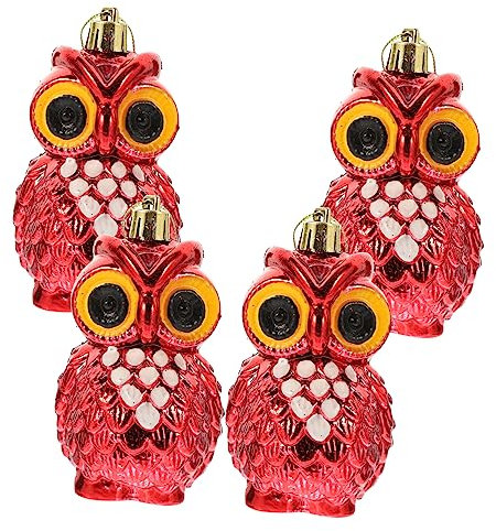 CORHAD 4stücke Teiliges Weihnachtsdeko Katzenohren Ornament Niedliche Weihnachtsbaum- Für Festliche Dekoration Für Innenräume Und Feiern