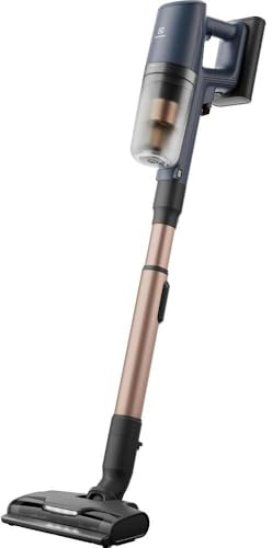 Electrolux 800, Aspirateur Balai sans Fil, Brosse motorisée LED, 50 Min d’autonomie, Système cyclonique, Batterie Lithium 25,2V, EP82AB25UG, Gris