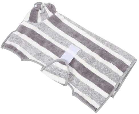 CIYODO Super Absorbierendes Hundebadetuch Mit Handtasche Schnelltrocknendes Haustierhandtuch Für Hunde Und Katzen Für Baden Und Kuscheln Groß Gestreift
