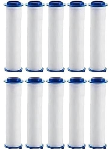 Filtri Per Soffione Doccia Ion Drops, Filtro A Cartuccia In Cotone PP Da 3,3 Pollici, Potente Filtrazione Multistadio, Filtrazione Dell'acqua Dura
