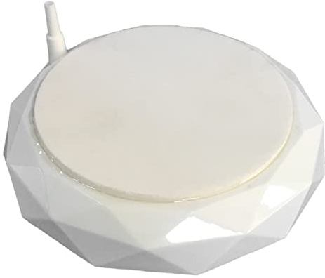 WZBHCZLJ Air Stone - Difusor de burbujas de disco de 5 cm para oxigenación en tanques de agua salada, estanques, hidroponía y kit de piedra de aire acuapónica