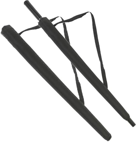 Amesor Housse De Transport Pour Parapluie,2 Pièces Étui Portable Imperméable Avec Sangle D'Épaule | Manchon De Parapluie - Pour Voiture Plage Pêche Extérieur Pluie Protection Solaire Camping