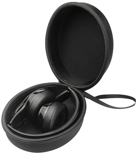 WERICO Hard Travel Case for Beats Dr. Dre Studio Pro /Studio3 /Solo pro /Solo4 /Solo3/ Solo2 /Solo Wireless Noise Cancelling Over-Ear Headphones (black)