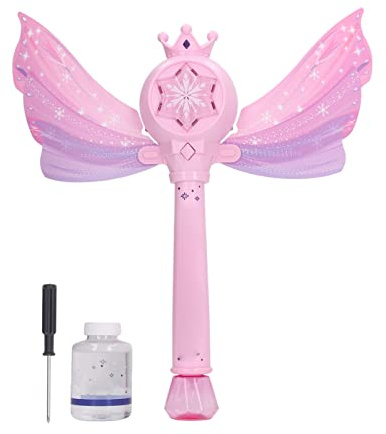 Kikumi Barn Bubble Wand Färgglad Ljus Cool Musik Läcksäker Handheld Bubble Maker Toy
