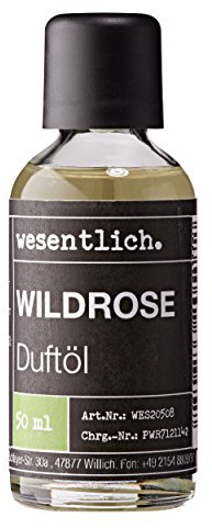 wesentlich. Duftöl Rose 50ml - feiner Duft für Diffuser und Lampe - als Raumduft oder zur Kerzenherstellung - pure Premium Öle aus Deutschland