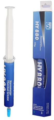 Halnziye HY880 Wärmeleitpaste 30g – Hochleistungs-Nano-Thermopaste für CPU/GPU/LED – >5,15 W/m·K – Nicht elektrisch leitend – Profi-Tube für PC, Notebook, PS5