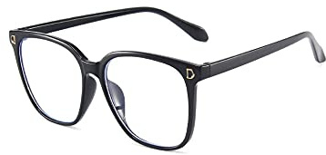 TECH-LINE-DIRECT Blue Light Blocking Glasses Filter Computer Glasses Anti Eyestrain Headache Square Frame Eyeglasses for Women Men