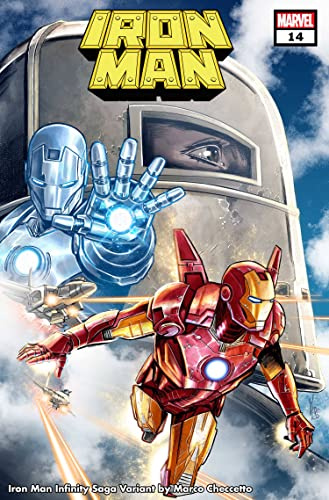 Iron Man #14 Checchetto Infinity Saga Phase One Variant W/ Rated Comics Backer