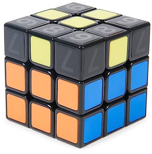 Rubik's Coach Cube, Lernen, 3x3 Würfel mit Aufklebern, Anleitung und Videos zu lösen, Stressabbau Fidget Toy | Erwachsene Spielzeug Fidget Cube | ab 8 Jahren