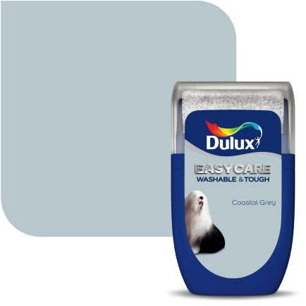 Dulux Easycare Washable & Tough Tester Paint - Coastal Grey - 30ML