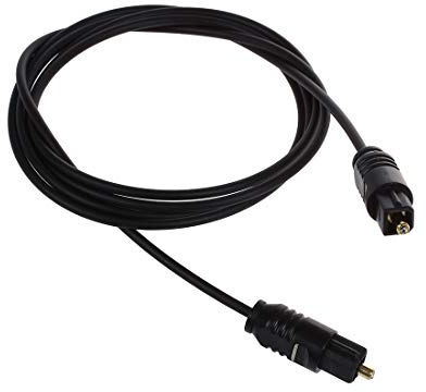 Herklotzn 1.1M SPDIF Cable de Fibre Optique Audio numerique de DVD avec Prise d'or