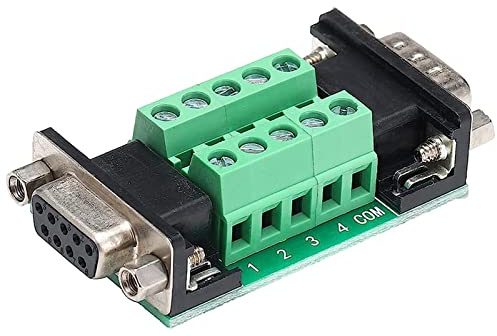 PENGLIN DB9-Stecker auf Buchse, Serieanschluss, RS232 D-Sub 9-polig, Stecker auf Buchse, Seriell-Adapter