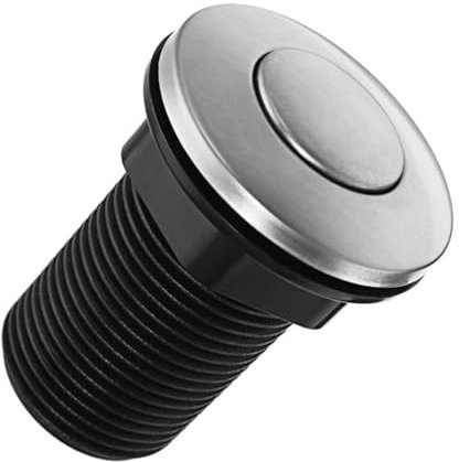 Hoement Pulsante Pneumatico Per Water Da 32 Mm in Plastica Abs Guarnizione in Silicone e Ugello Pc Asta Pulsante Del Serbatoio Dell'acqua Facile Da Montare e Resistente Per Robot Da Cucina e Bagno