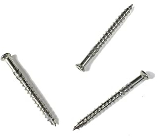 A2 Liseko T-Drill Terrassenschrauben 5,0x60/39mm mit Schneidkerbe, TX 25, 100 Stck./Pack