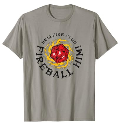 Stranger Things Hellfire Club HFC Fireball Lui ! T-Shirt