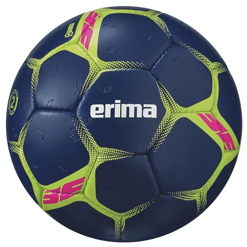 Erima Flash Pro handboll (7202502), blå/lime, 2