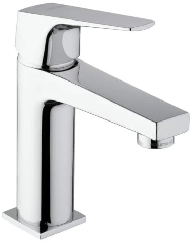 Yellowshop - Miscelatore bagno completo rubinetteria Iceberg lavabo bidet vasca e doccia incasso ed esterno in ottone cromato flessibile inox piletta Made in Italy (Lavabo)
